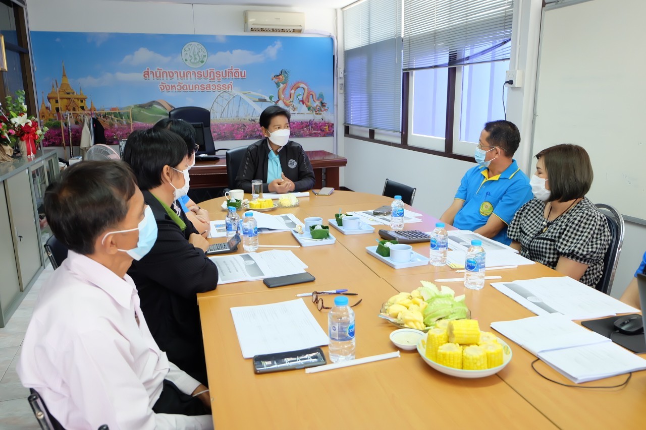 title - ผู้ตรวจราชการกรม ประชุมติดตามผลการดำเนินงานตามแผนการตรวจราชการ ส.ป.ก. ประจำปีงบประมาณ พ.ศ. 2565 รอบที่ 2 เขตตรวจราชการที่ 18 ณ ส.ป.ก. นครสวรรค์